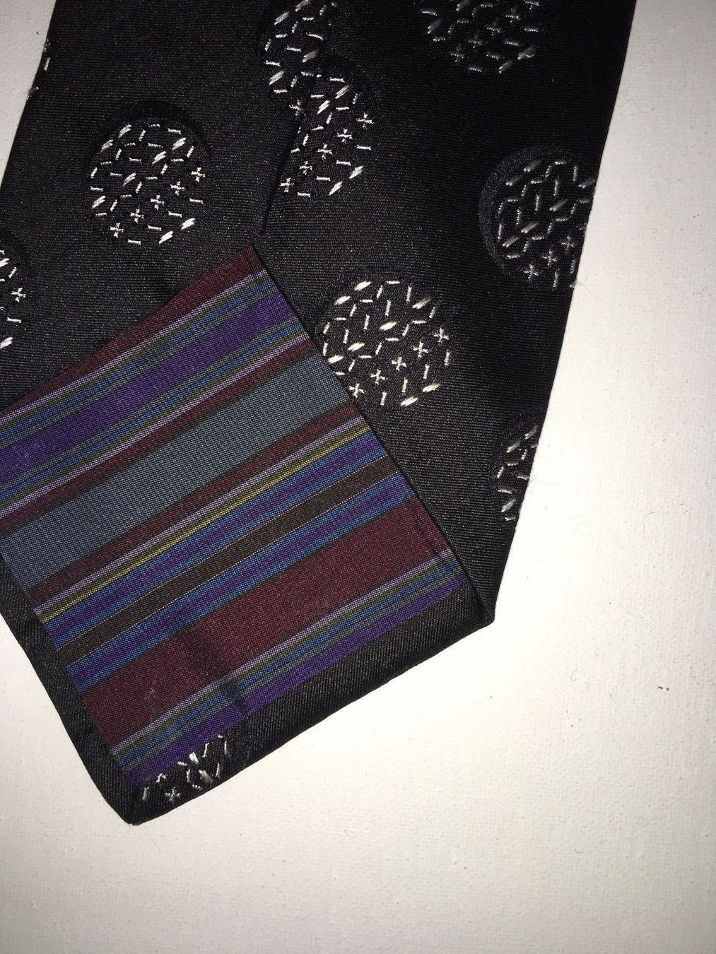 Kenzo Cravatte: Kenzo Krawatte Seide schwarz – Usato da Zug venduto da smile060 6