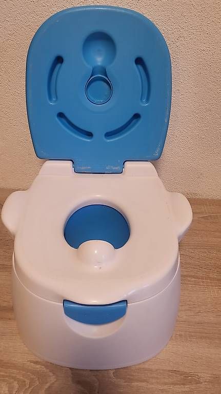 WC: Pot d'hygiène 3 en 1 - bleu/blanc – Gebraucht aus Bulle von EllaFamily 1
