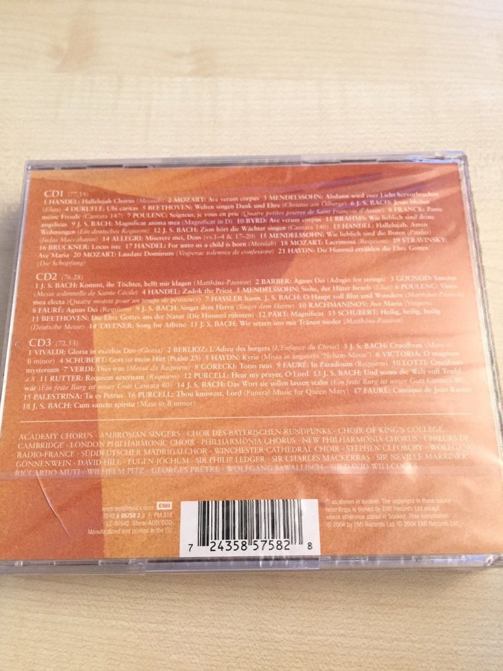 CD: Great Sacred Choruses – Nuovo e nell'imballaggio originale da Rüti ZH venduto da alumedien 1