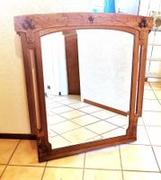 Miroir en bois massif style Art nouveau bon état