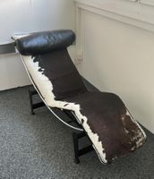 Kuhfell-Chaise Longue