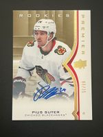 Pius Suter 2020 Premier Rookies 6/35 Chicago Blackhawks
