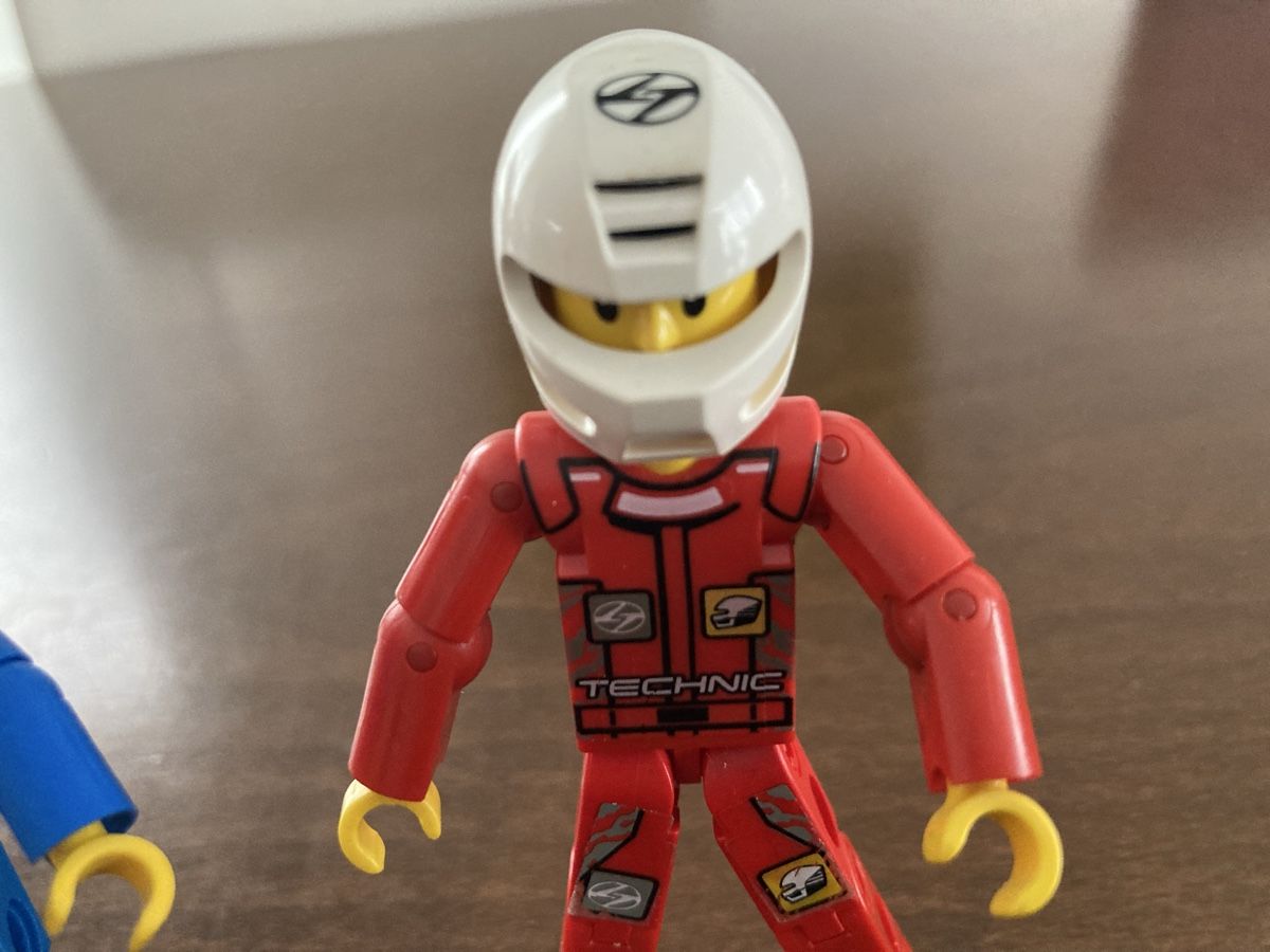 Lego Baukästen: Lego Technic Team 8300 Figur Fahrer tech034 tech033 rar 2000 – Gebraucht aus Lyss von Mimazibi12 3
