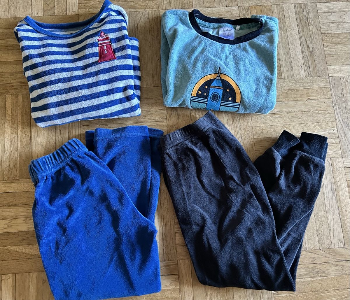 Pigiama & Simili: Lot de 2 pyjamas chauds / taille 110-116 – Usato da Meyrin venduto da Bronx86 3