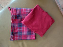 Tchibo-Pyjama T-Shirt (Jersey) & Hose, (Flannel), Gr.146-152