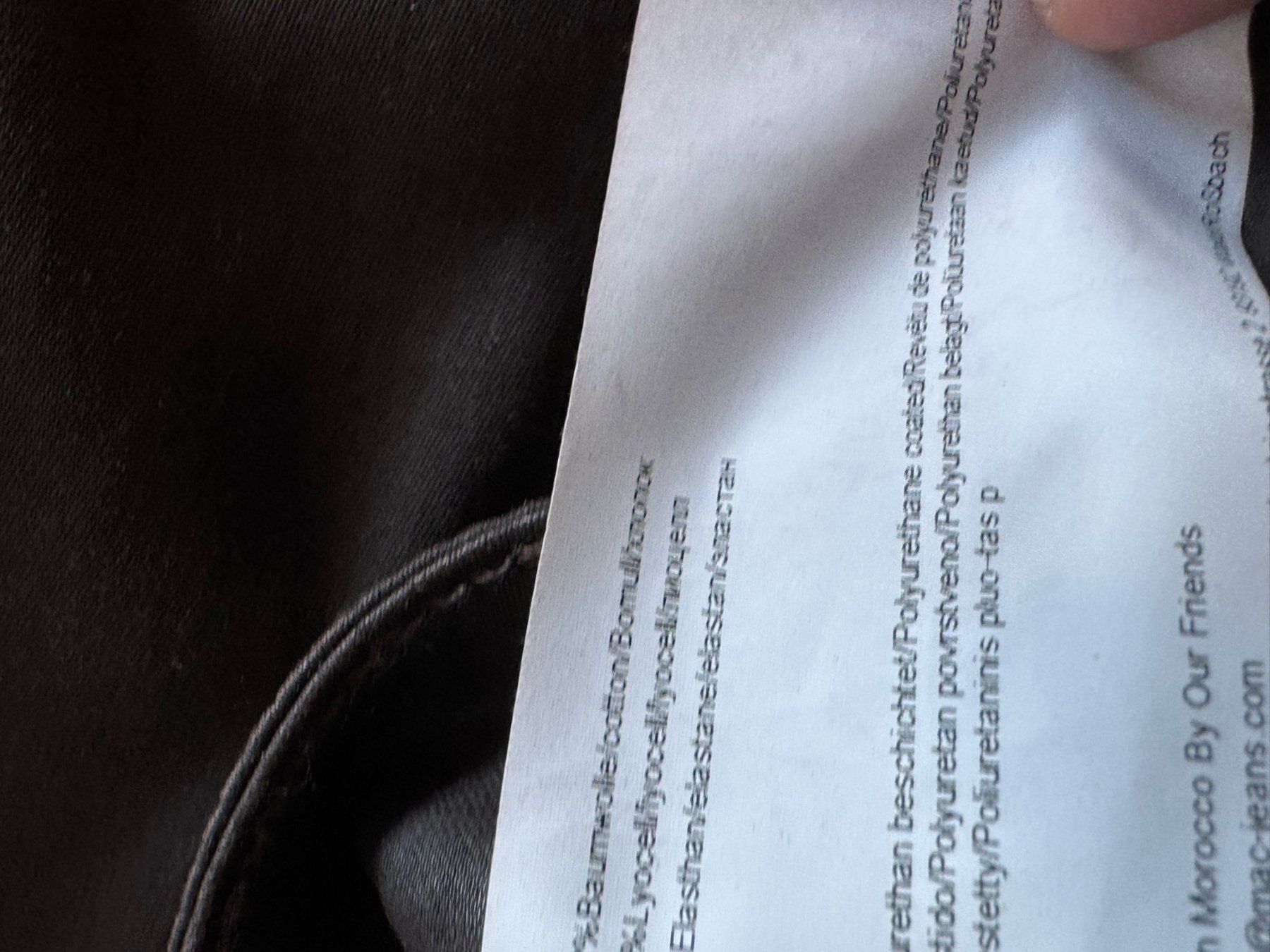 Pantaloni: MAC Chino Hose Lederoptik – Nuovo (secondo la descrizione) da Burgdorf venduto da Bizeli 3
