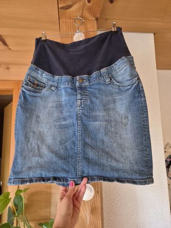 Schwangerschafts Jeansrock/ Jupe Gr.L