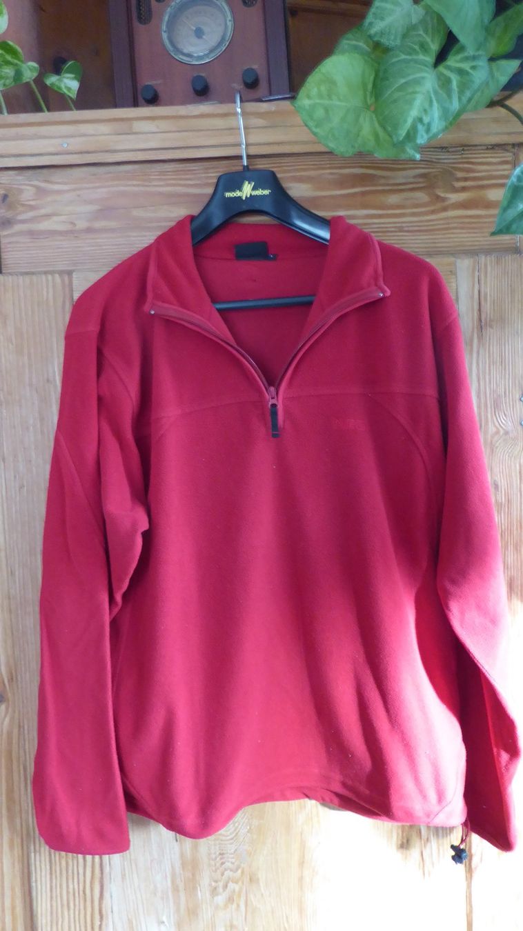 Pullover & Sweatshirts: Roter Fleece  Pullover NRG Gr L – Gebraucht aus Sargans von Benziner 2