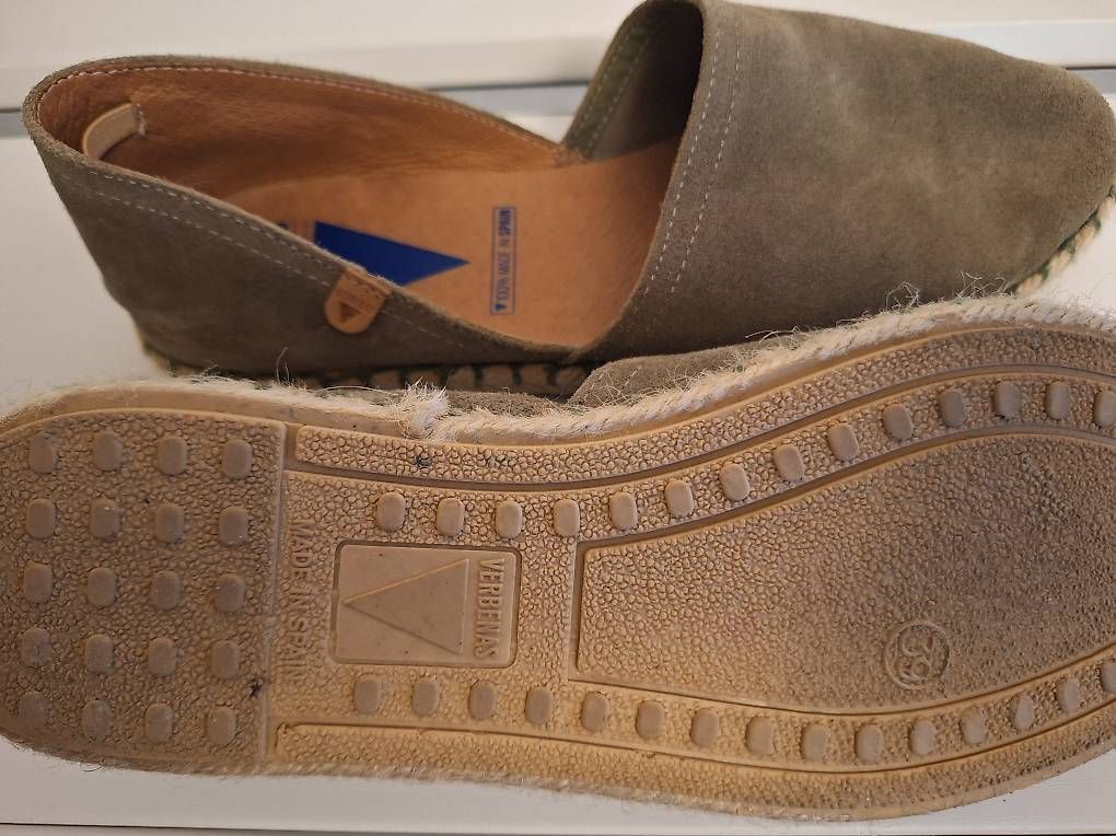 Scarpe da donna: VERBENAS Espadrilles khaki Grösse 39 – Usato da Nottwil venduto da Janosch68 2