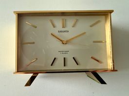 ELAGWATCH Pendule table Mid-Century, Swiss Made, NOS, Quartz