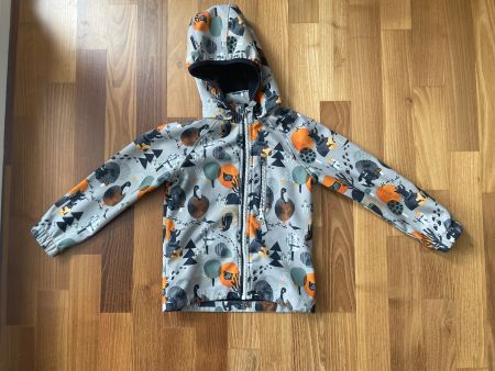 Softshelljacke Reima mit Kapuze Grösse 110
