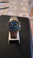 Montre chronographe Swatch Irony bleue homme occasion