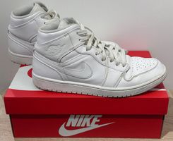 Air Jordan 1 Mid in Weiss – EUR 44.5