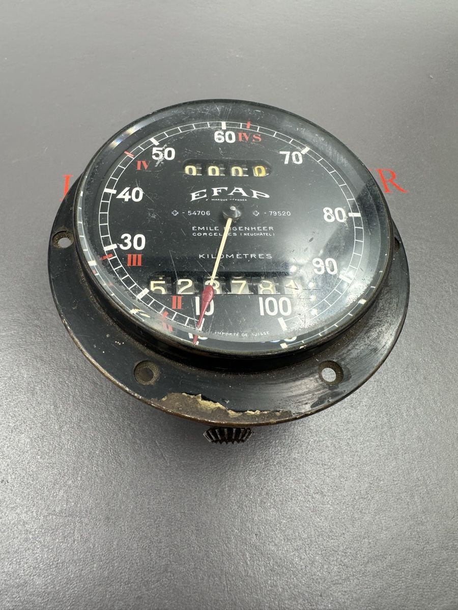 Saurer Tutti i ricambio: EFAP Oldtimer Tachometer Kilometerzähler Saurer Berna FBW CH – Usato da Oberbüren venduto da dreikapuziner