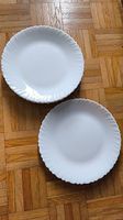 8 weisse Teller mit jeweils 27cm