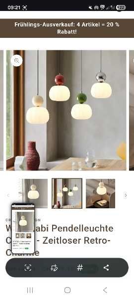 Lampade: Designer Lampe weiss neu – Nuovo e nell'imballaggio originale da Bern venduto da cerroendli 4