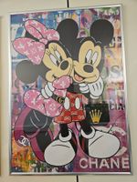 XXL-Wandbild inklusive Mickey + Minie– 100 × 70 cm