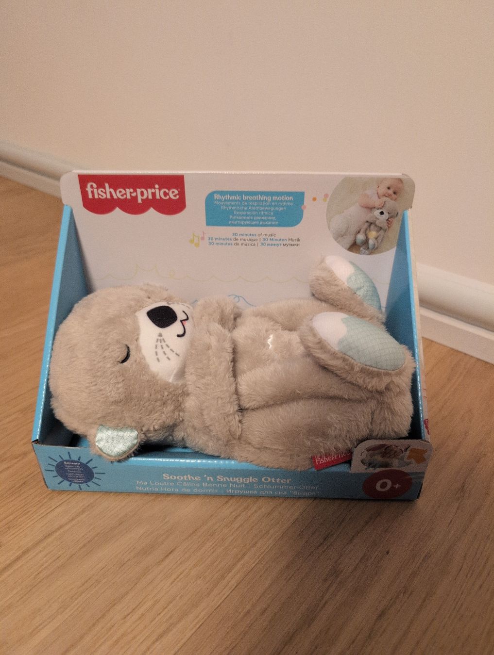 Fisher-Price Giocattoli: Fisher-Price Soothe 'n Snuggle Otter – Nuovo e nell'imballaggio originale da Zürich venduto da rah_5p85