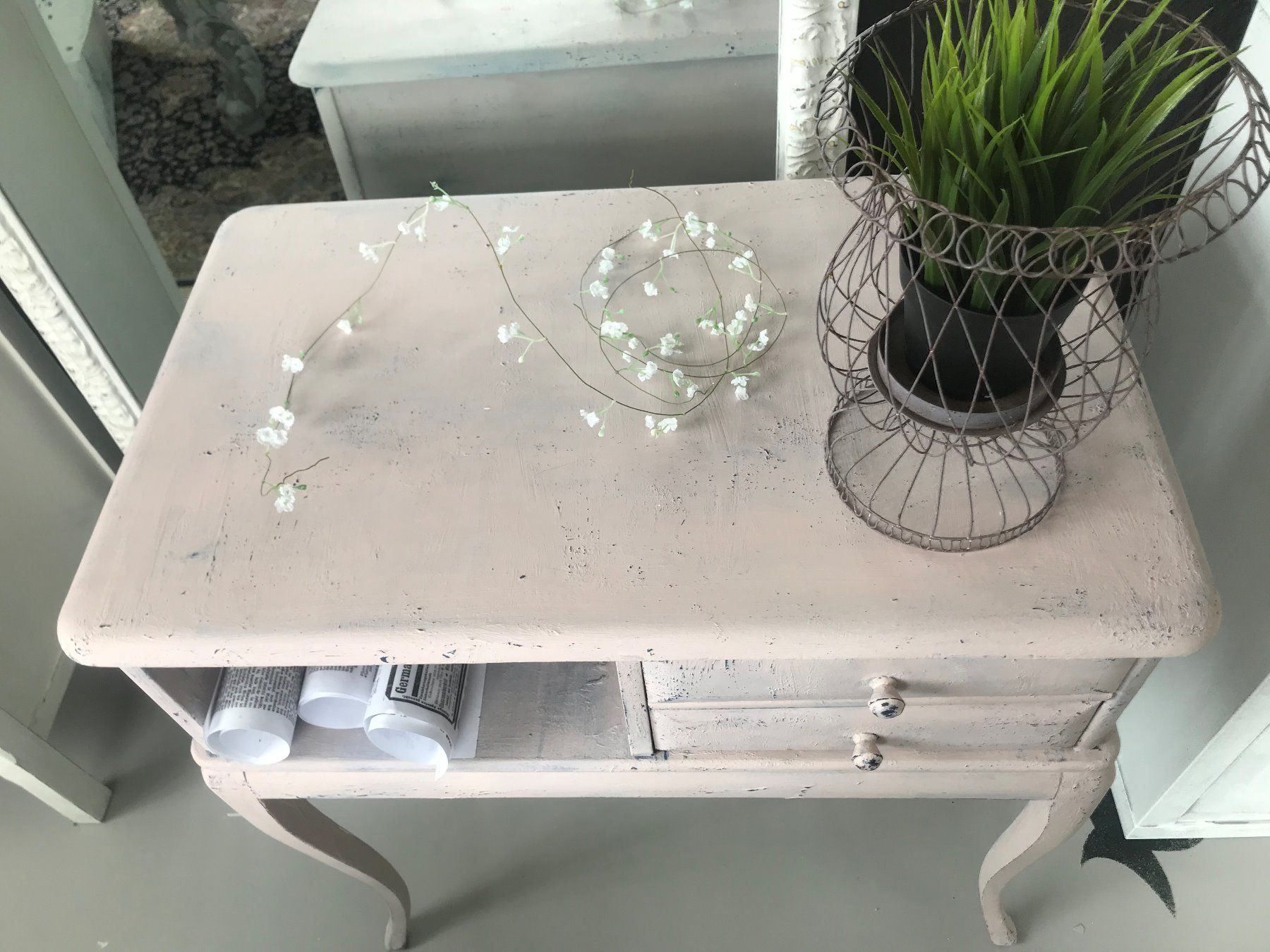 Cassettiere: Antike Kommode Beistell Sideboard shabby – Usato da Dottikon venduto da beni1204 8