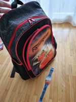 Lightning McQueen Rucksack und Uhr