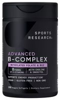 Sports Research Vitamin B Complex, 180 Veggie Soft Gels, NEU