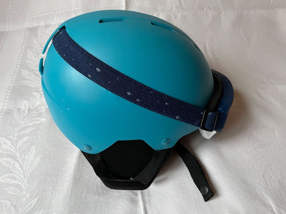 SkiHelm für Kinder, blau Kaufen auf Ricardo