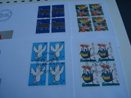 Sondermarken 1996, FDC Satz + 4erblocks, 5 Belege