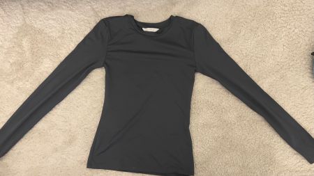 H&M Sport Funktionsshirt, Grau, Grösse S - Winter Fit!