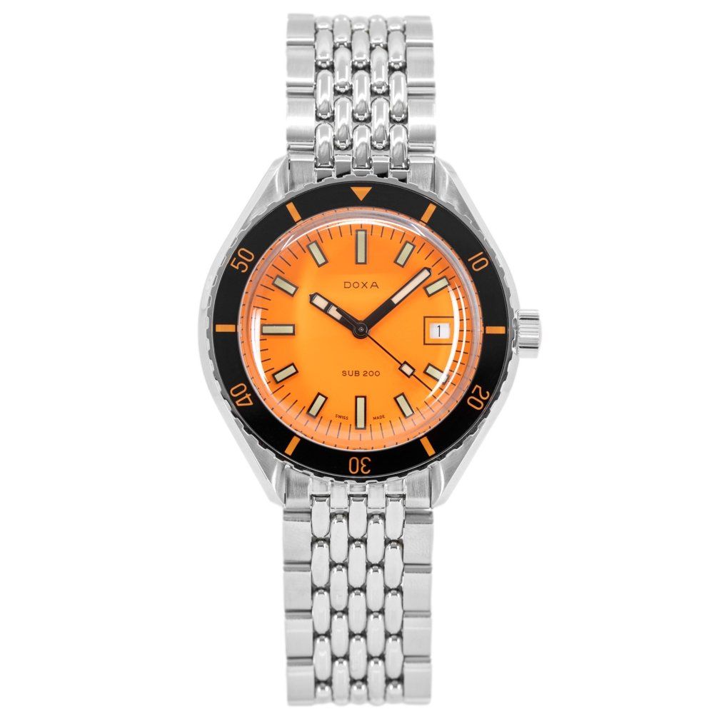 Doxa Uhren: DOXA 799.10.351.10 SUB 200 Professional Orange Dial – Neu und originalverpackt aus Schindellegi von harveystore 2