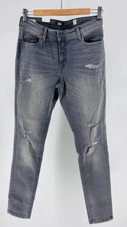 Jack & Jones Jeans, Skinny Liam, Grau, Gr. 170, Top!
