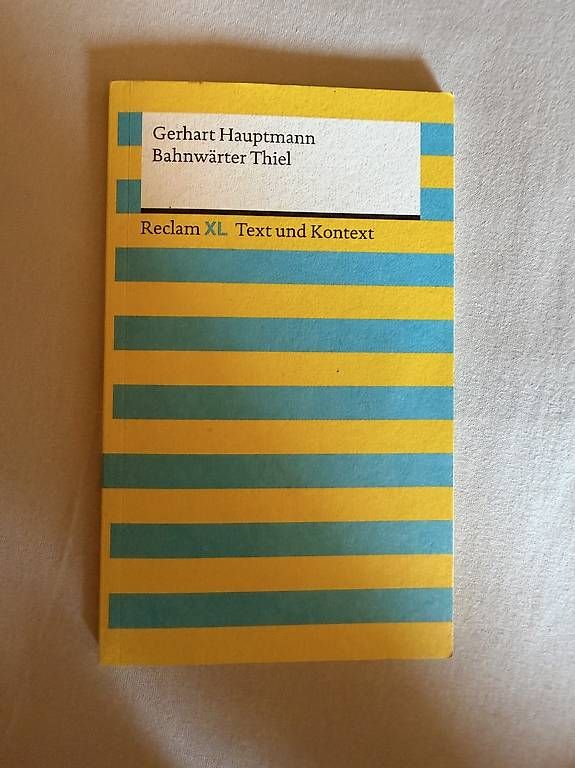 Bücher: Bahnwärter Thiel (Deutsch) – Gebraucht aus Sarnen von ale_7ph7