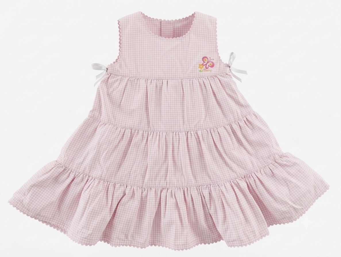 S.Oliver Vestiti & Gonne: Kleid pink kariert Grösse 74 S.Oliver – Usato da Au ZH venduto da tis_8fmn