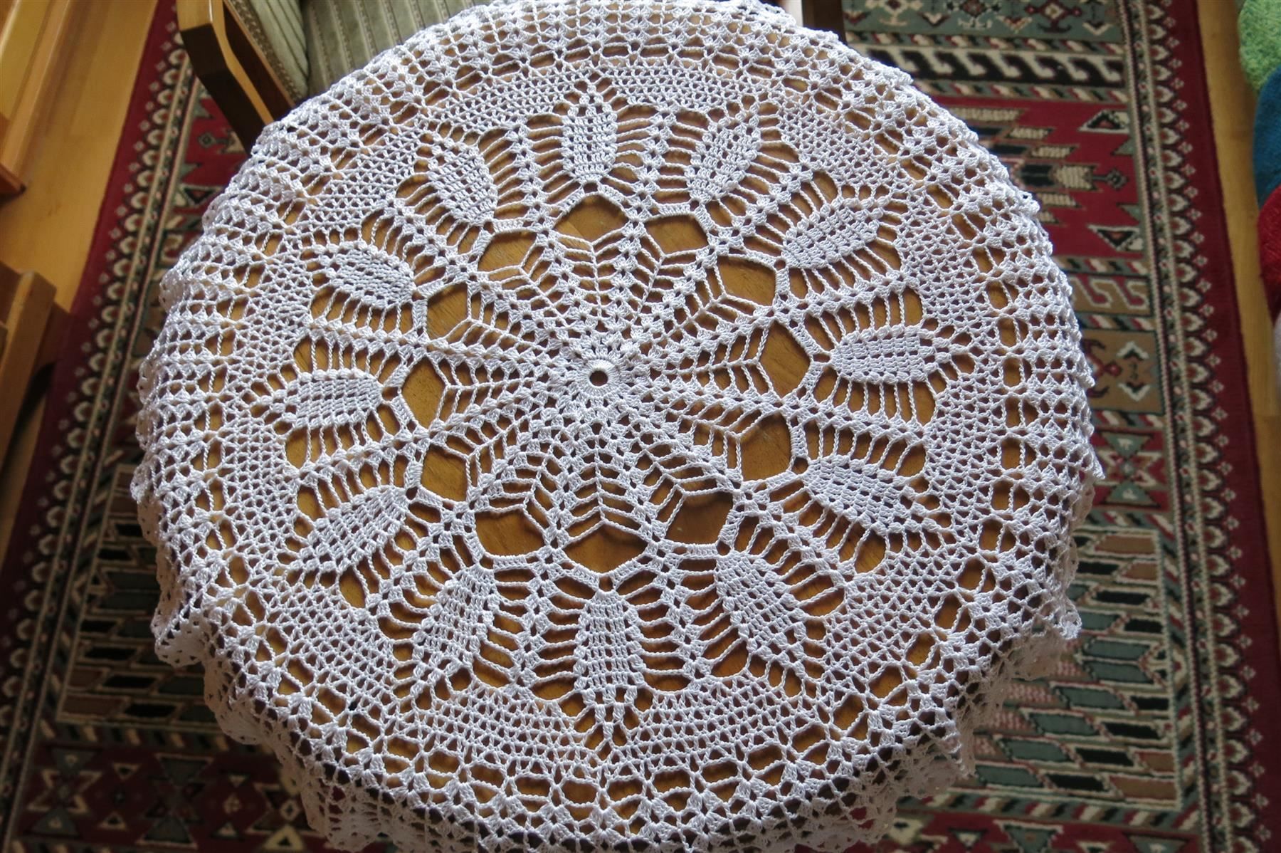 Tutte le decorazioni: Rundes Häkeldeckchen /weiss/ ca 58 cm – Nuovo (secondo la descrizione) da Schaffhausen venduto da Espressoo7 1