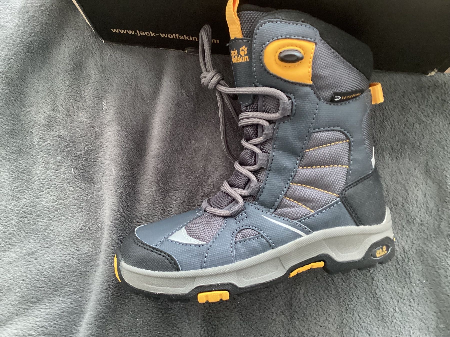 Jack Wolfskin Scarpe per ragazzi: Jack Wolfskin Winterstiefel Winterschuhe – Nuovo (secondo la descrizione) da Flüelen venduto da ne08