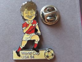 PIN, SCHWEIZER NATI FUSSBALL SPIELER CHAPUISAT, WM 94 USA