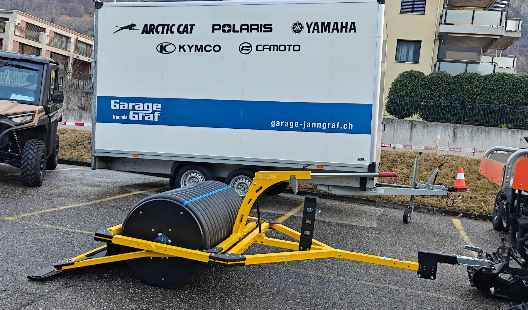Polaris ATV / Quad: Spurwalze 142 cm Breite. – Nuovo (secondo la descrizione) da Trimmis venduto da 0004 1