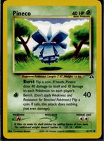 Pineco Neo Discovery 61/75 Pokémon EN