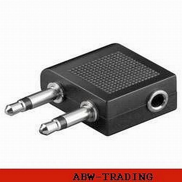 Adapter: 8010 Flugzeug Klinken-Adapter Stereo – Gebraucht aus Ramsen von ABW-Trading