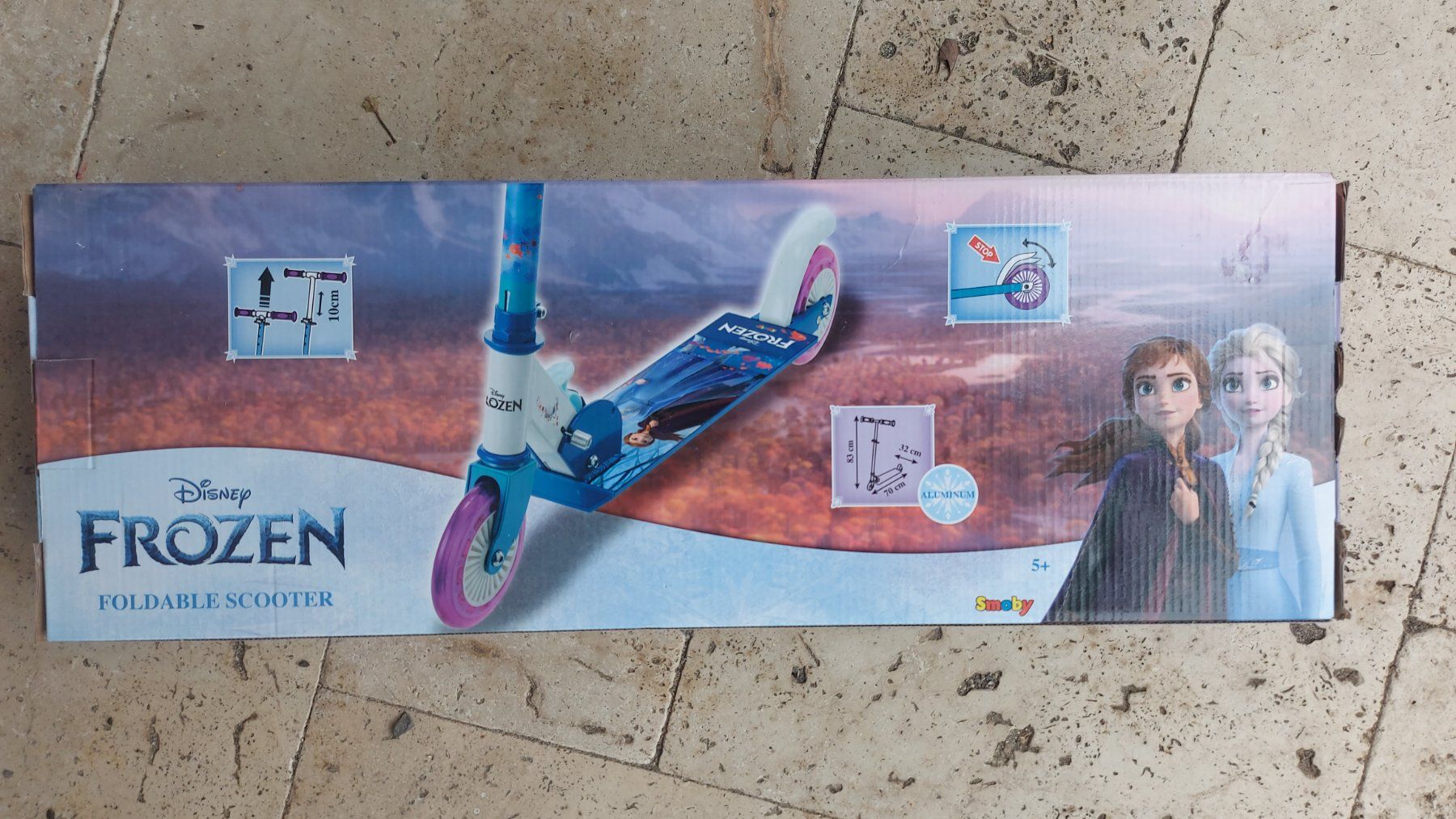 Veicoli per bambini: Roller Scooter Smoby Frozen – Nuovo e nell'imballaggio originale da Grabs venduto da holjir 1
