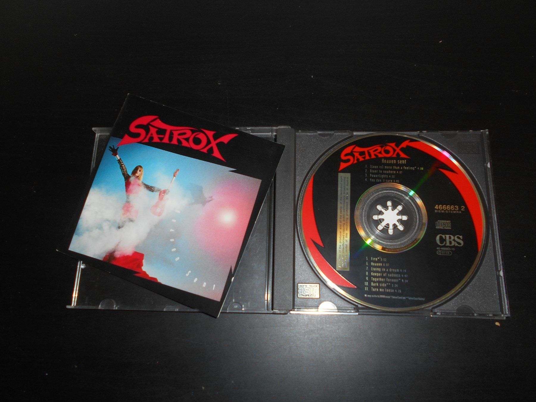 CD: Satrox – Heaven Sent / 1990 – Usato da Aarberg venduto da witchhunter01