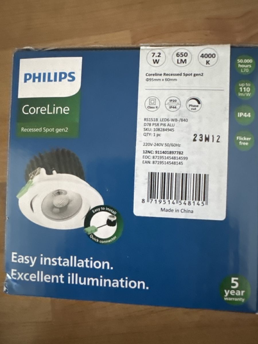 Philips Lampade: Philips CoreLine Spot Lampe – Nuovo e nell'imballaggio originale da bern venduto da ibr_c7k2 2