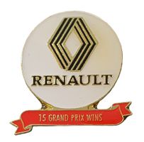 U480 - Pin RENAULT  15 Grand Prix Wins