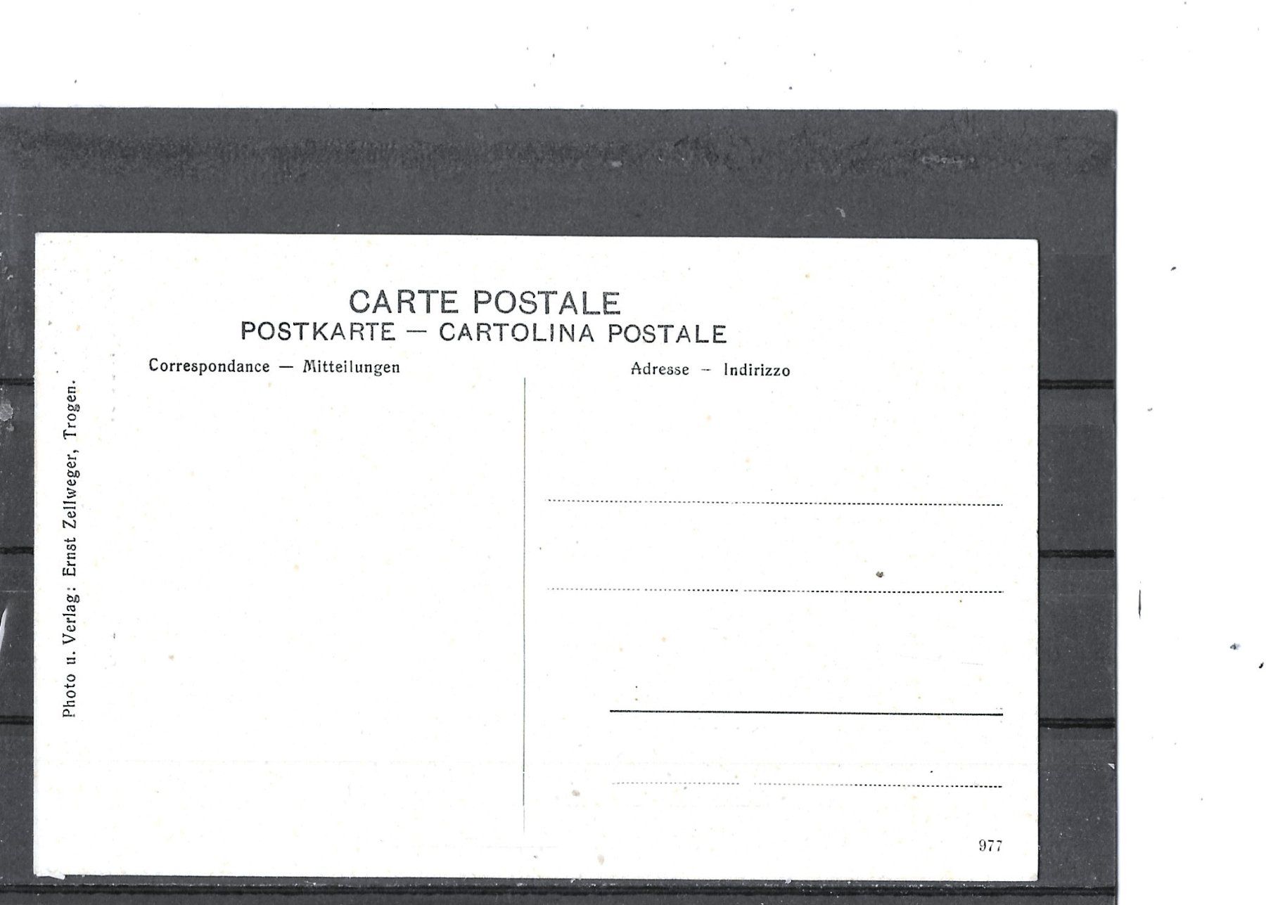 Cartoline postali: AR Trogen im Winter 1906/07 – Usato da Schocherswil venduto da Wilare 1
