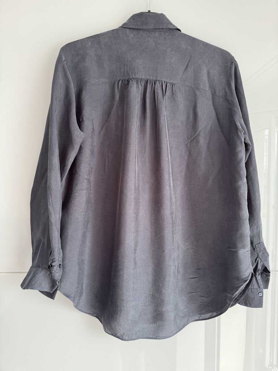 Massimo Dutti Camicette: Massimo Dutti Damenbluse in der Gr. 36 in grau – Usato da Grenchen venduto da servet.t 1