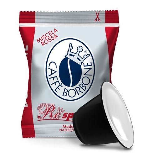 Cibi & Specialità: 100 Stück Borbone Rosso Nespresso kompatibel Caffe Kaffee – Nuovo e nell'imballaggio originale da Dübendorf venduto da CAFFE-BILLO