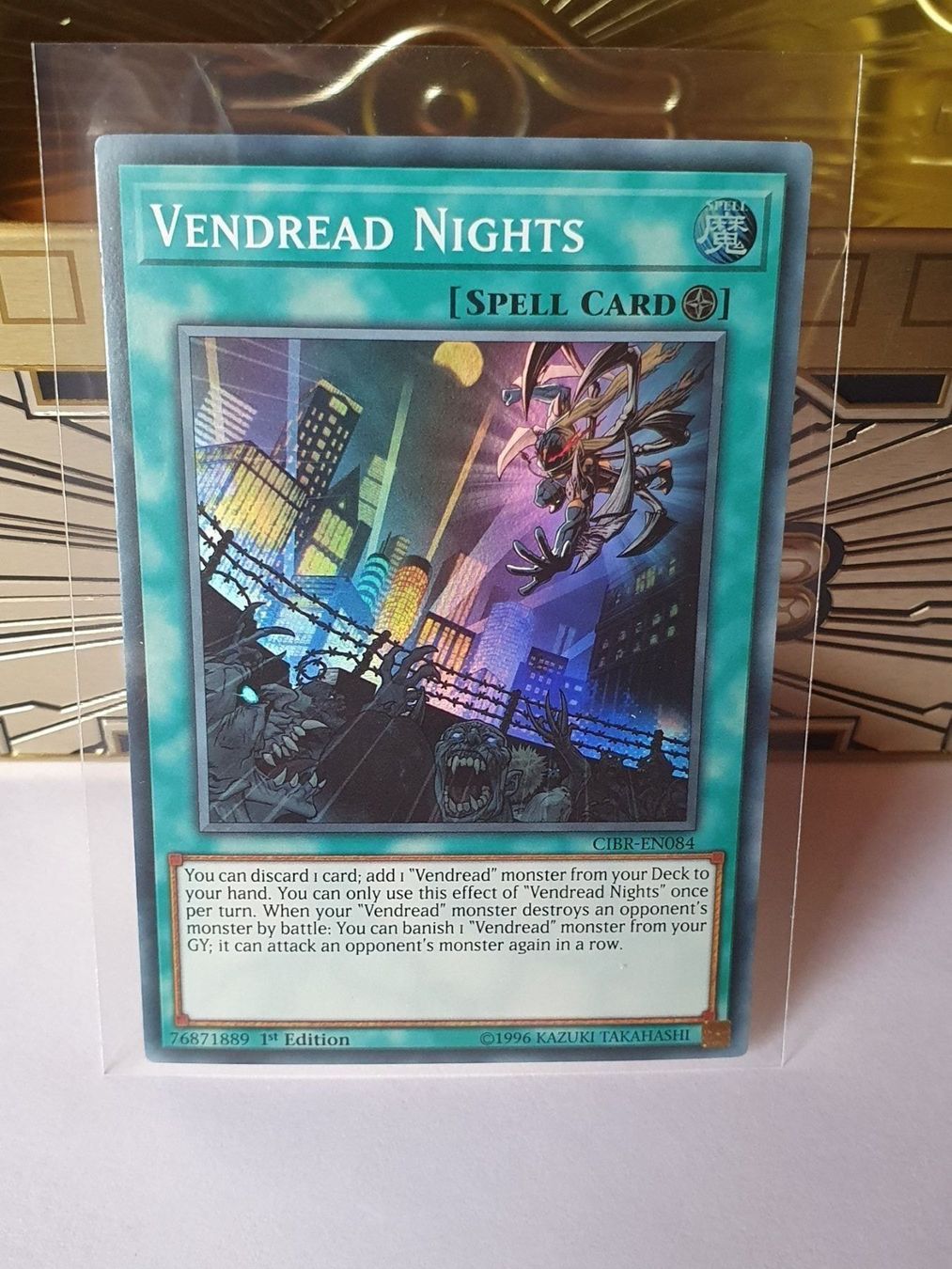 Yugioh Sammelbilder & Trading cards: Yugioh Vendread Nights Super Rare TCG – Gebraucht aus Oberdorf BL von BaldenEagle