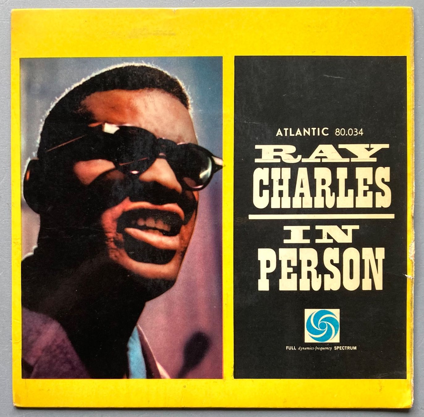 Dischi in vinile: RAY CHARLES - IN PERSONS – Usato da Poliez-Pittet venduto da Newtown-Records