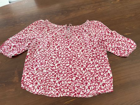 Damen Bluse Street One rot-weiss Gr. 42