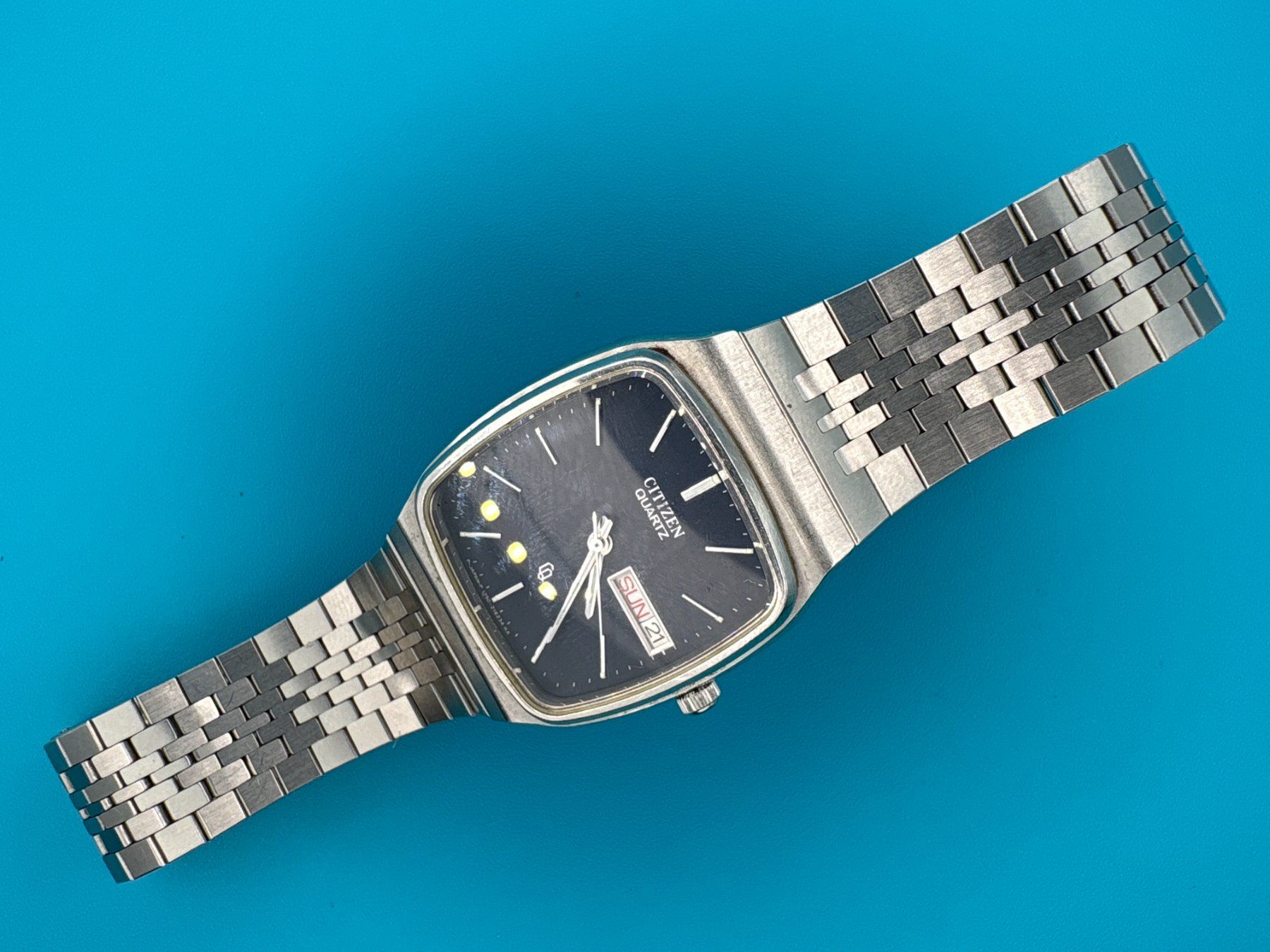 Citizen Orologi: Vintage Citizen Tank Quarz – Usato da Elgg venduto da Jo_Naj 1