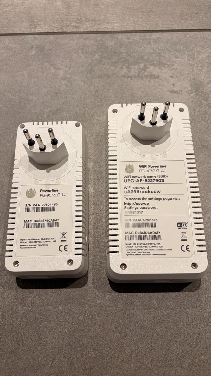 Modem & Router: Powerline CPL WLAN UPC – Usato da Unterlunkhofen venduto da Simon911ch 1